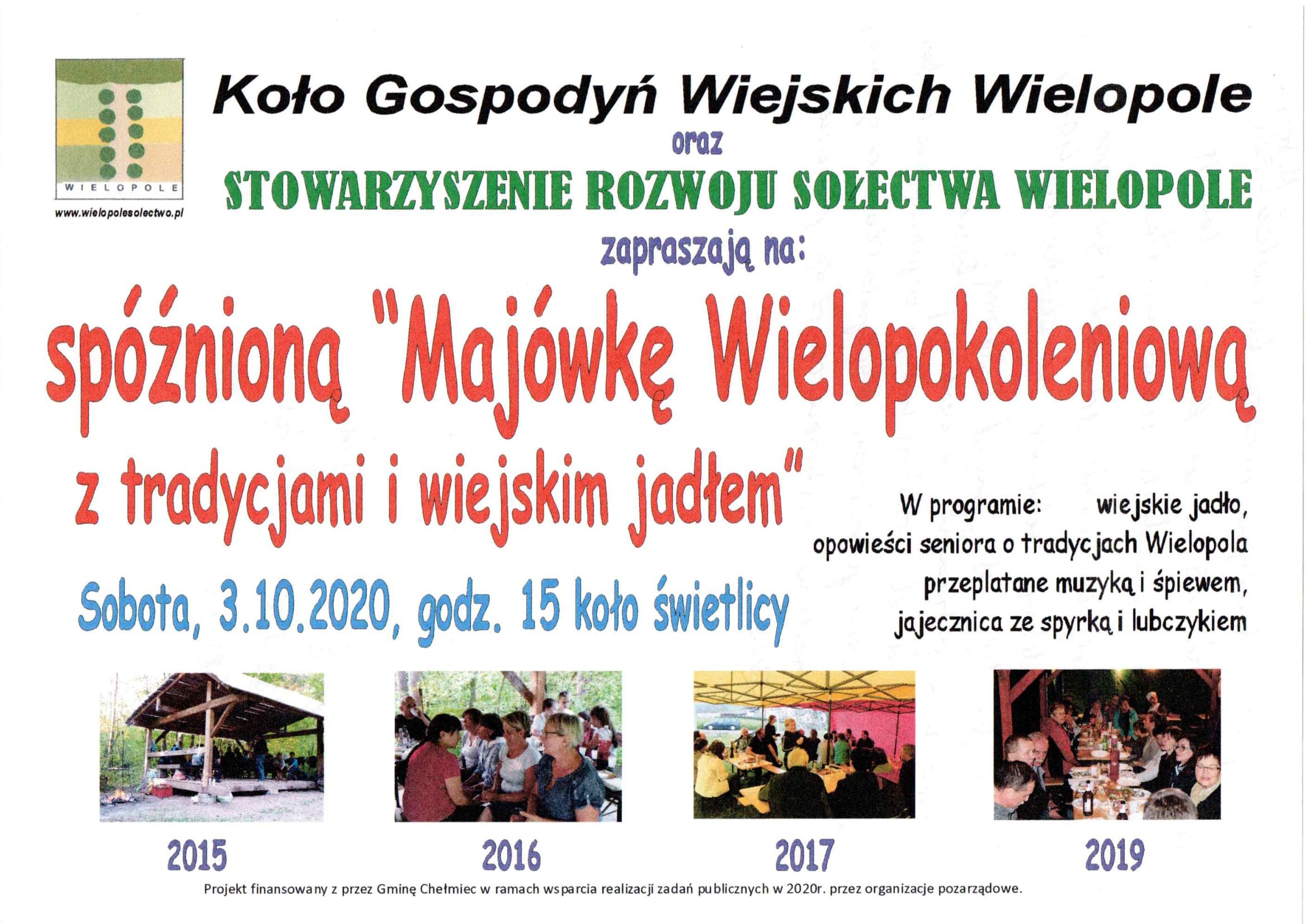 Spóźniona Majówka Wielopokoleniowa z tradycjami i wiejskim jadłem